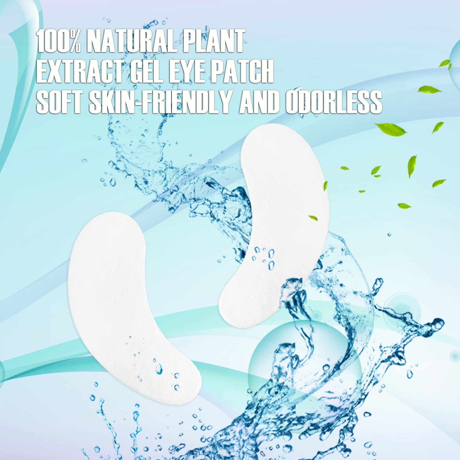 C. ARTIST GreenLife hydrogel eye pads in foil wrap ensuring hygiene