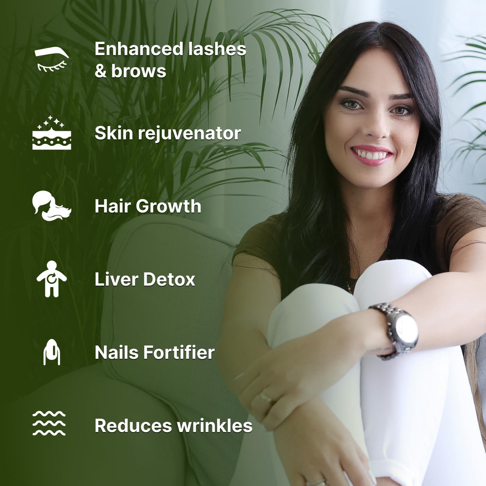 C CARE Castor Oil hair treatment on scalp for healthier shine.