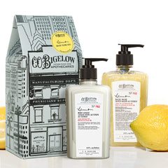 C. O. Bigelow Lemon Hand Soap bottle with bright citrus scent for refreshed hands.