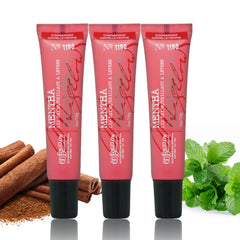 C.O. Bigelow cinnamint lip shine pack of three demonstrates convenient bulk lip care.