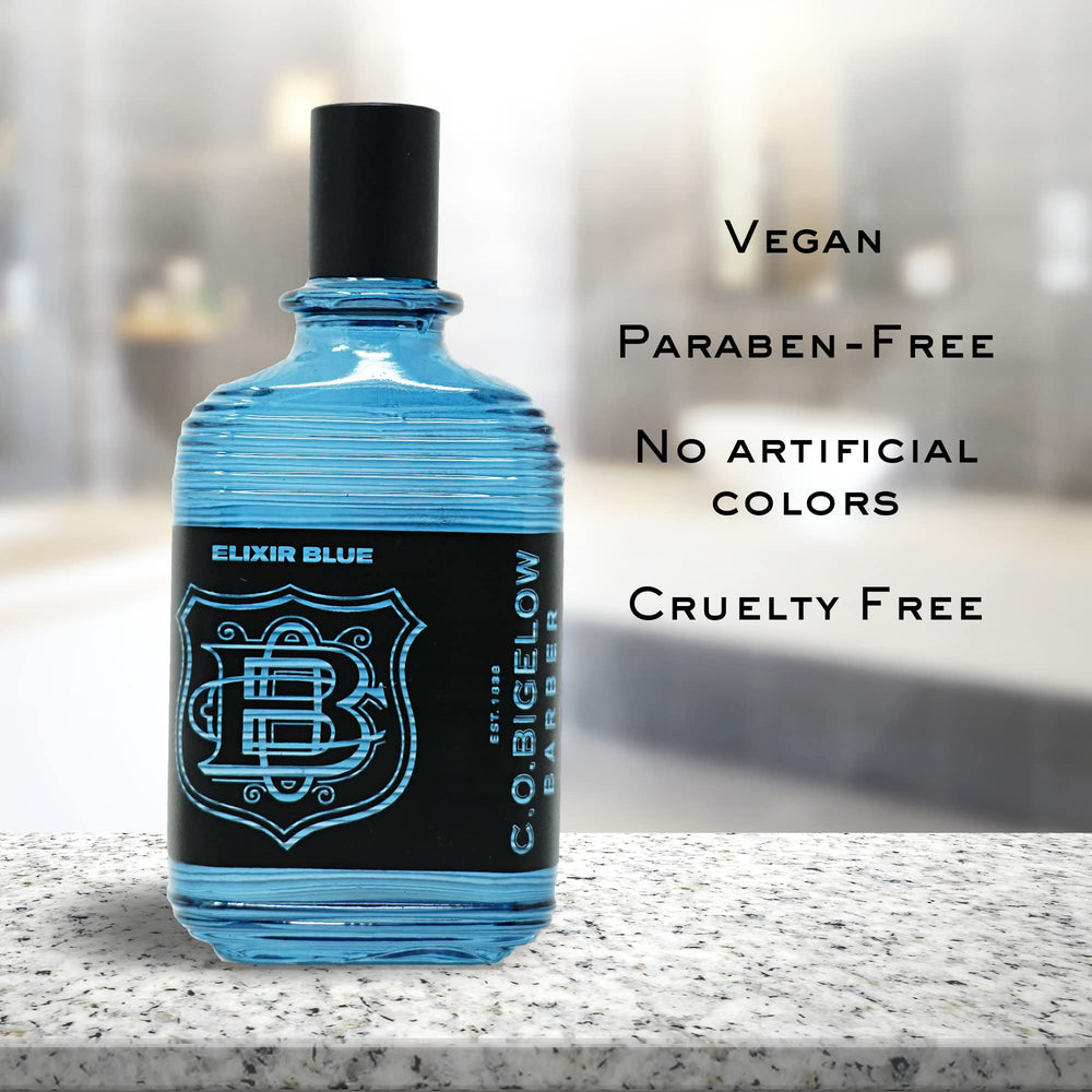 C.O. Bigelow Elixir Blue gift-ready packaging suits gifting occasions.