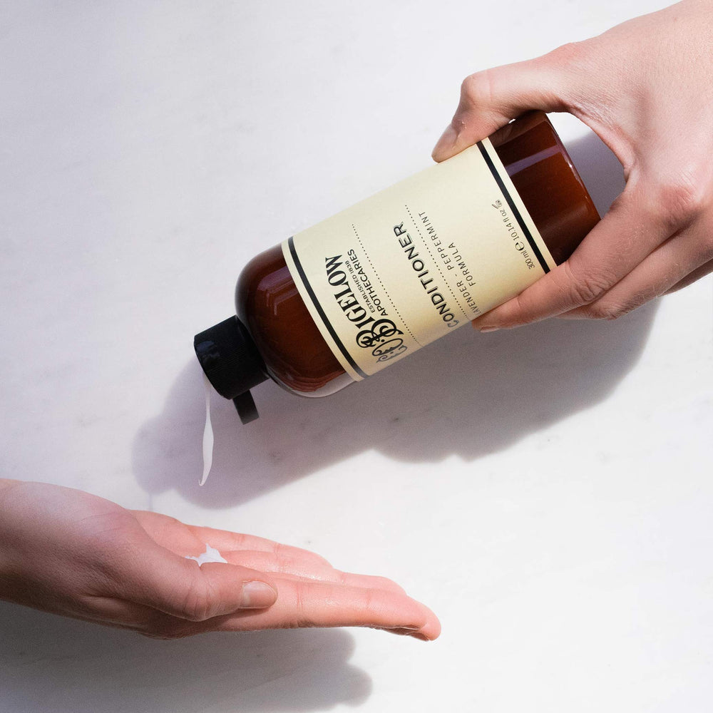 C.O. Bigelow Lavender Peppermint Conditioner aroma features lavender and peppermint notes