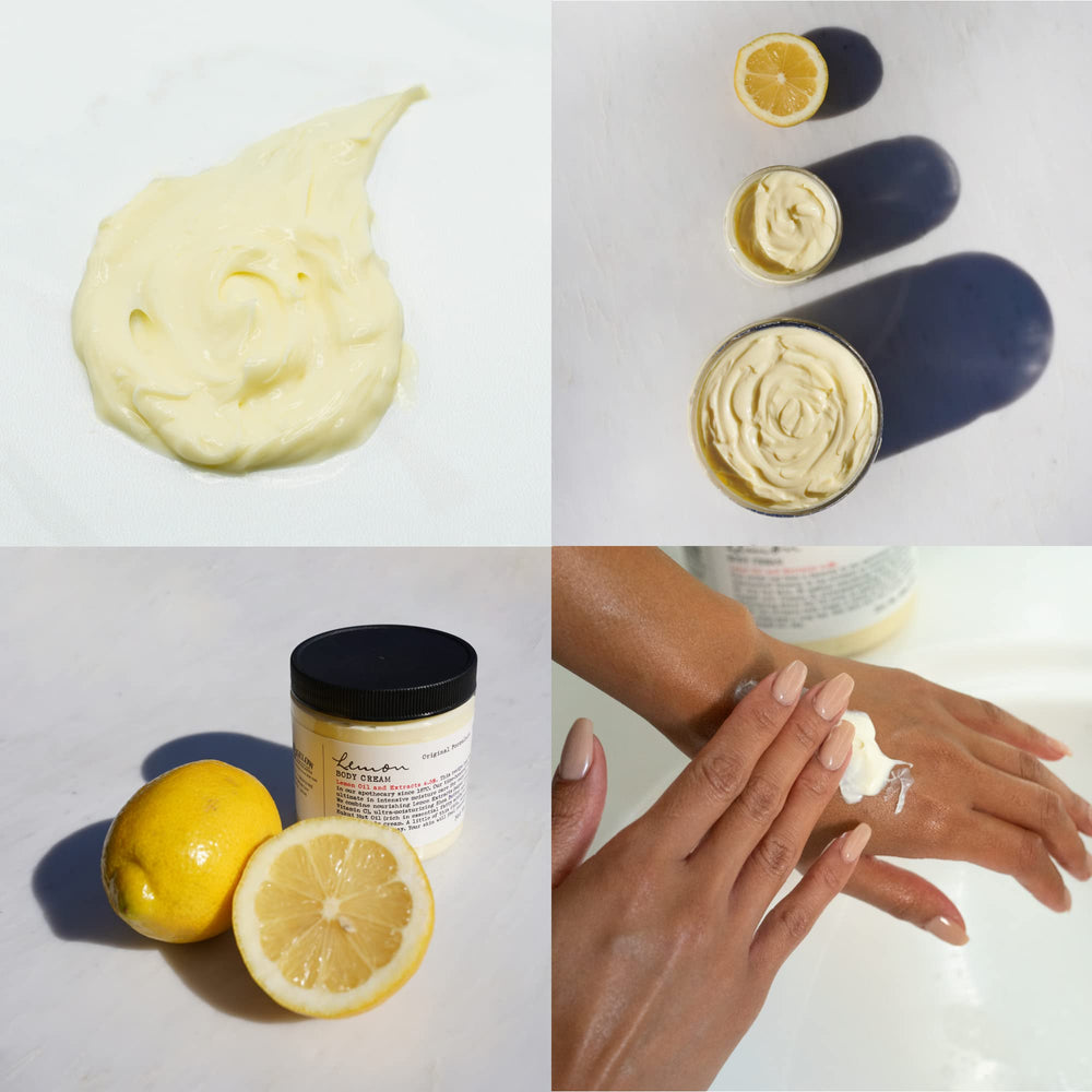 Gift-ready packaging of C.O. Bigelow Lemon Body Cream