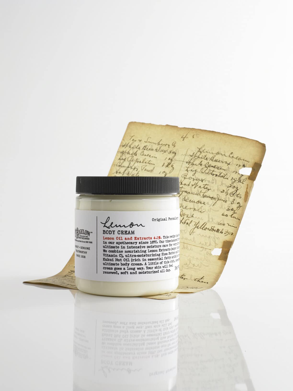 USA-made and cruelty-free C.O. Bigelow Lemon Body Cream