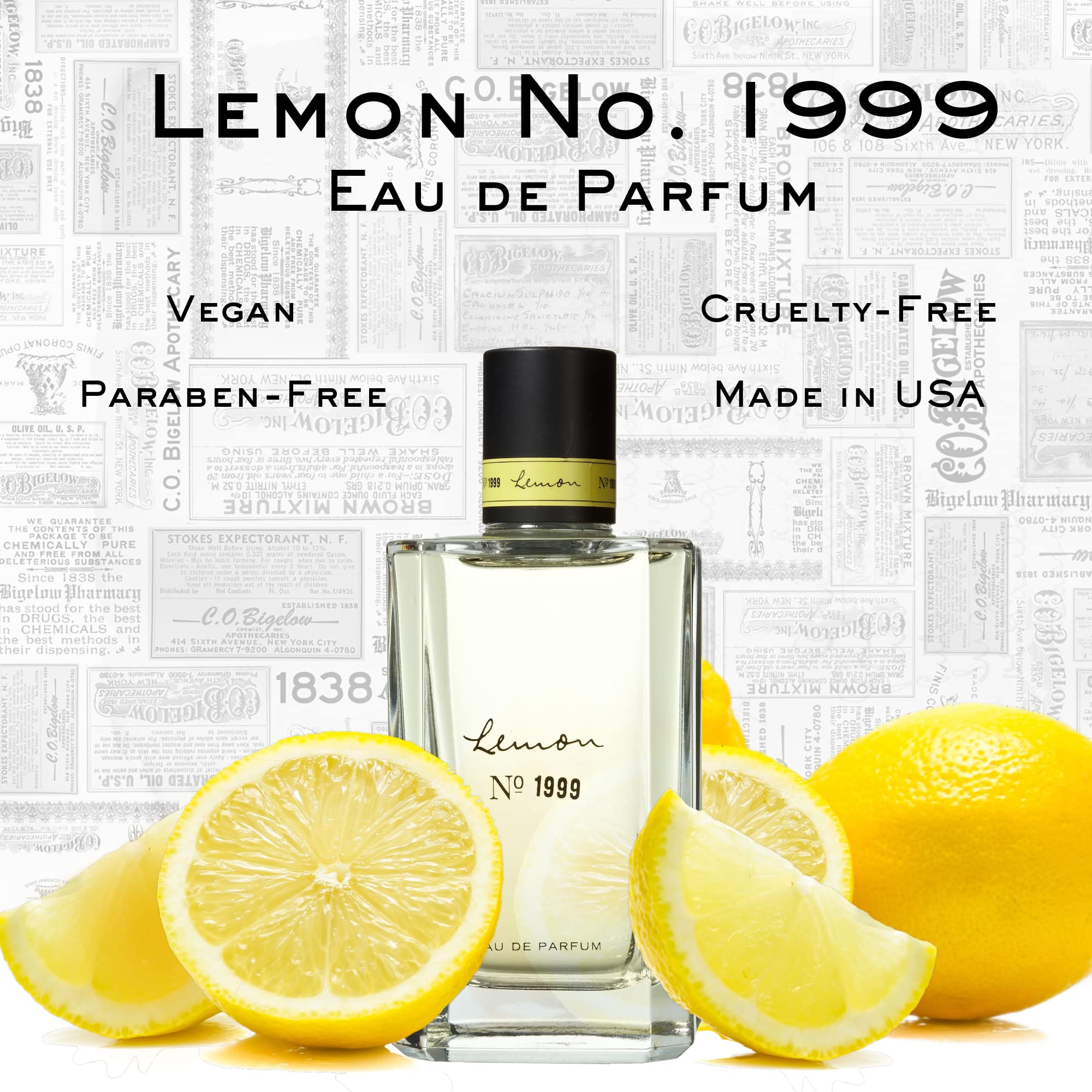 C.O. Bigelow Lemon EDP citrus slice hints at bright top notes