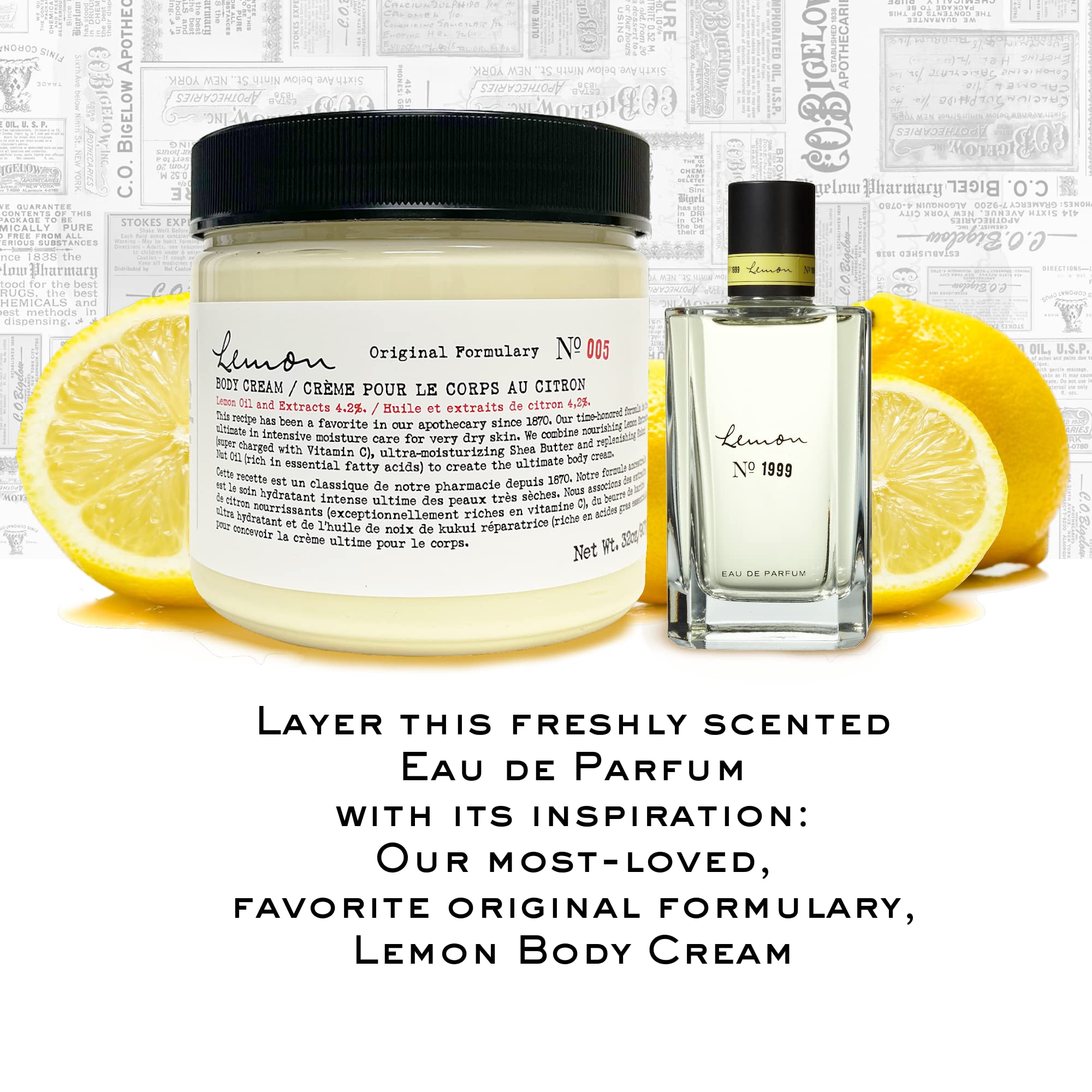 C.O. Bigelow Lemon EDP cruelty-free USA-made badge signals ethical choice