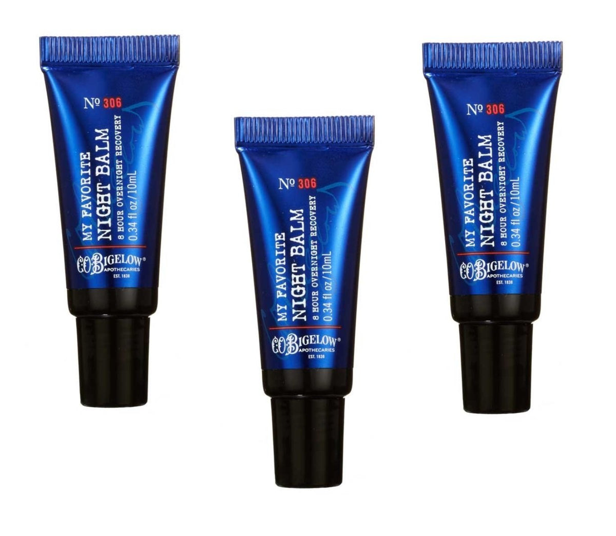 C.O. Bigelow My Favorite Night Balm No. 306 jar for overnight hydration and soothing skin.