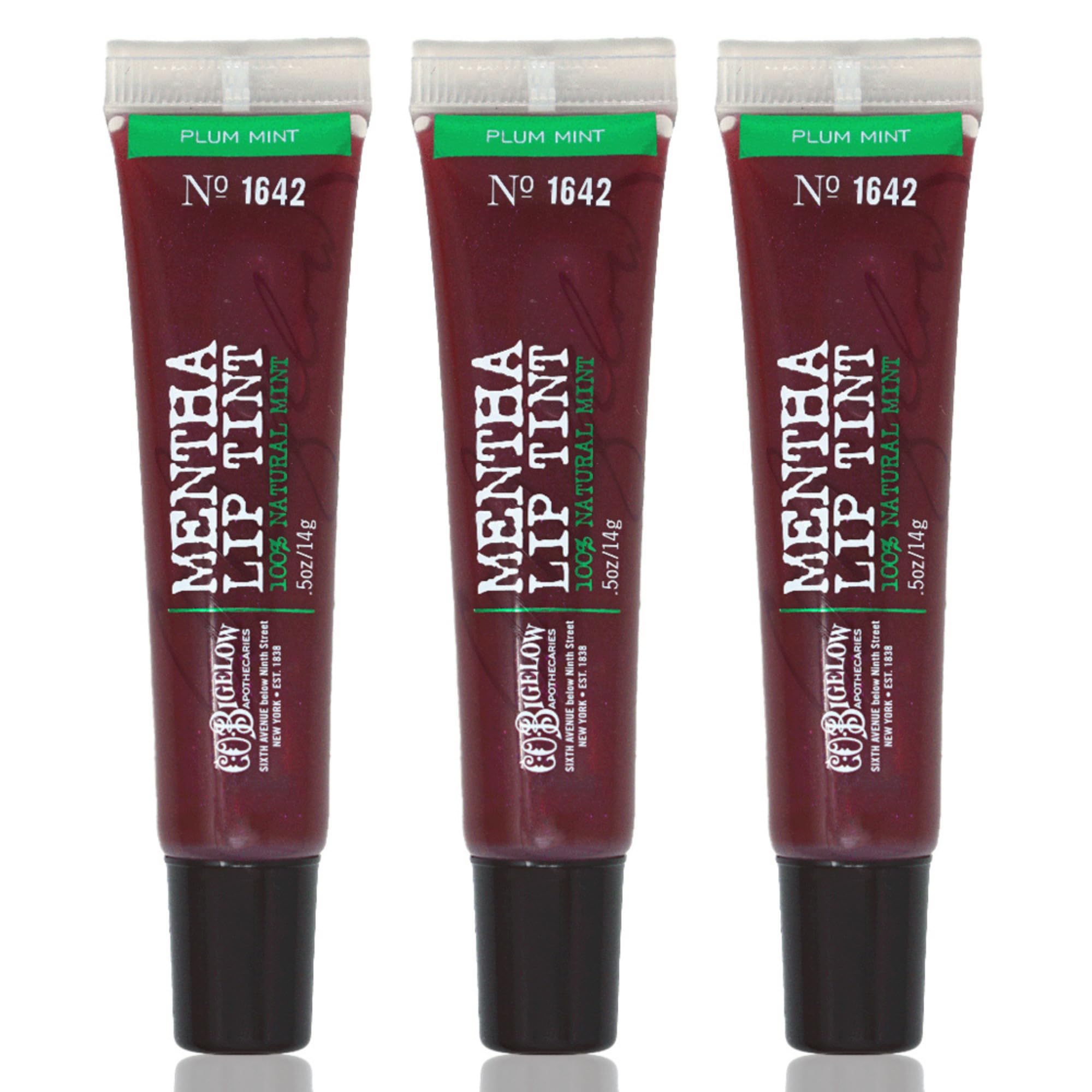 C.O. Bigelow Plum Mentha Lip Tint Trio provides hydration on the go.