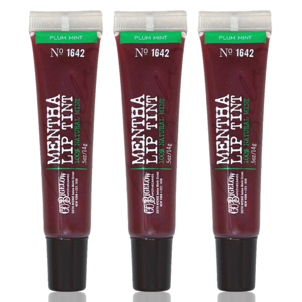 C.O. Bigelow Plum Mentha Lip Tint Trio provides hydration on the go.