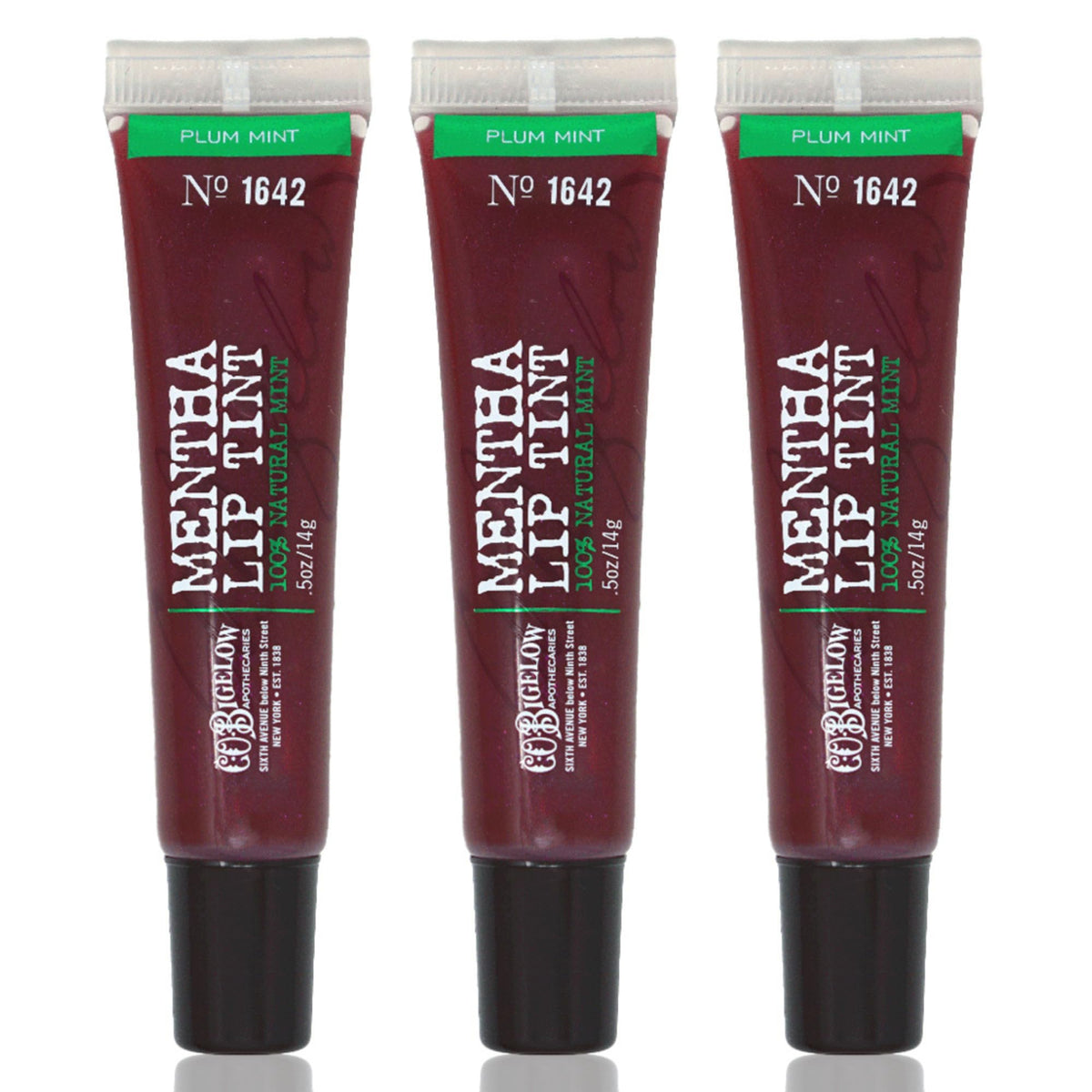 C.O. Bigelow Plum Mentha Lip Tint Trio provides hydration on the go.
