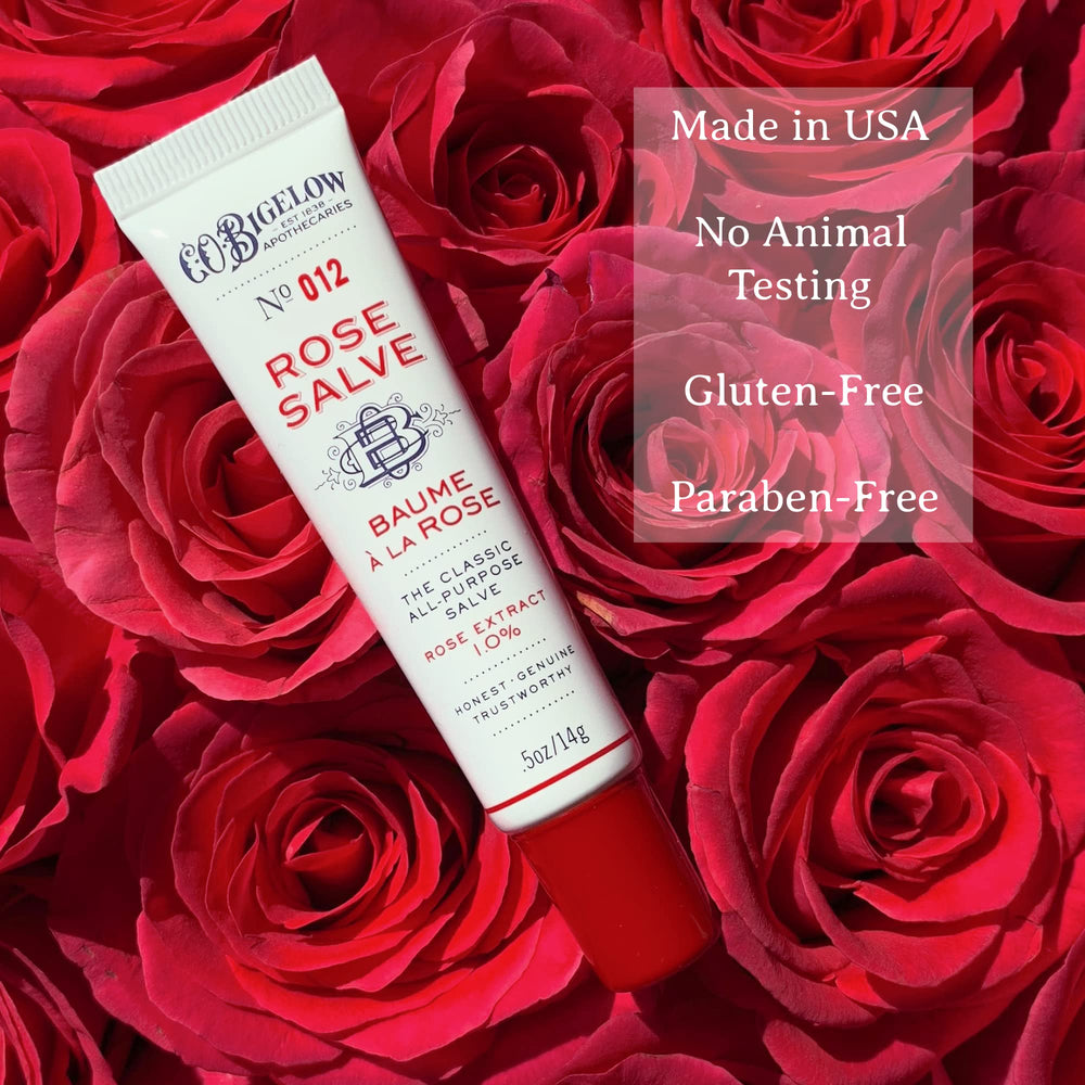 C.O. Bigelow Rose Salve Tube cuticles treatment for dry nails