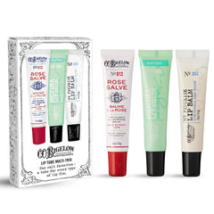 C.O. Bigelow Rose Salve lip balm tube with soothing ros e scent for daily moisture.