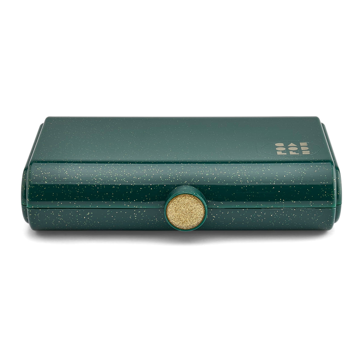 Caboodles Wicked Take It Tote Emerald Case showcases portable makeup organization for on-the-go touch-ups.