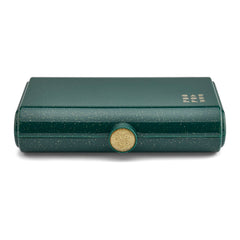 Caboodles Wicked Take It Tote Emerald Case showcases portable makeup organization for on-the-go touch-ups.