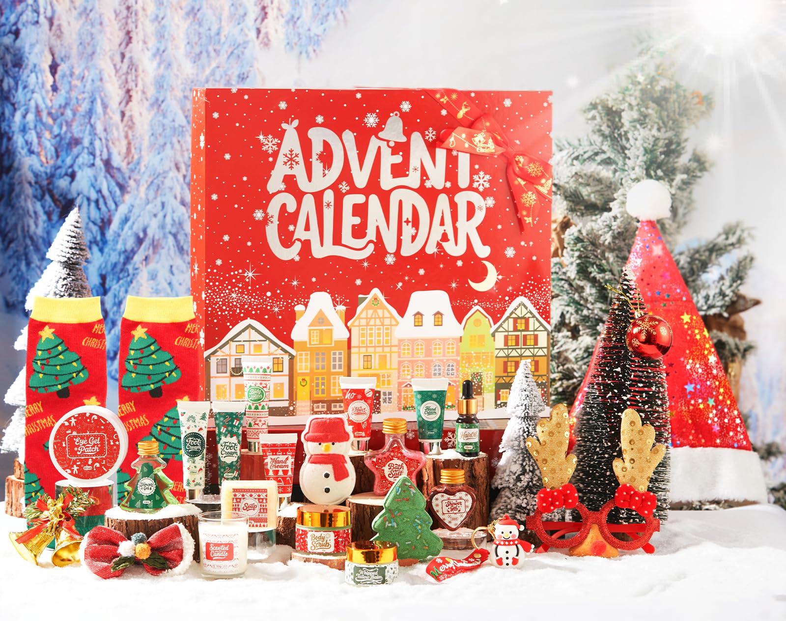 CADDISE Advent Calendar 2025 gift surprises inspire daily self-care rituals