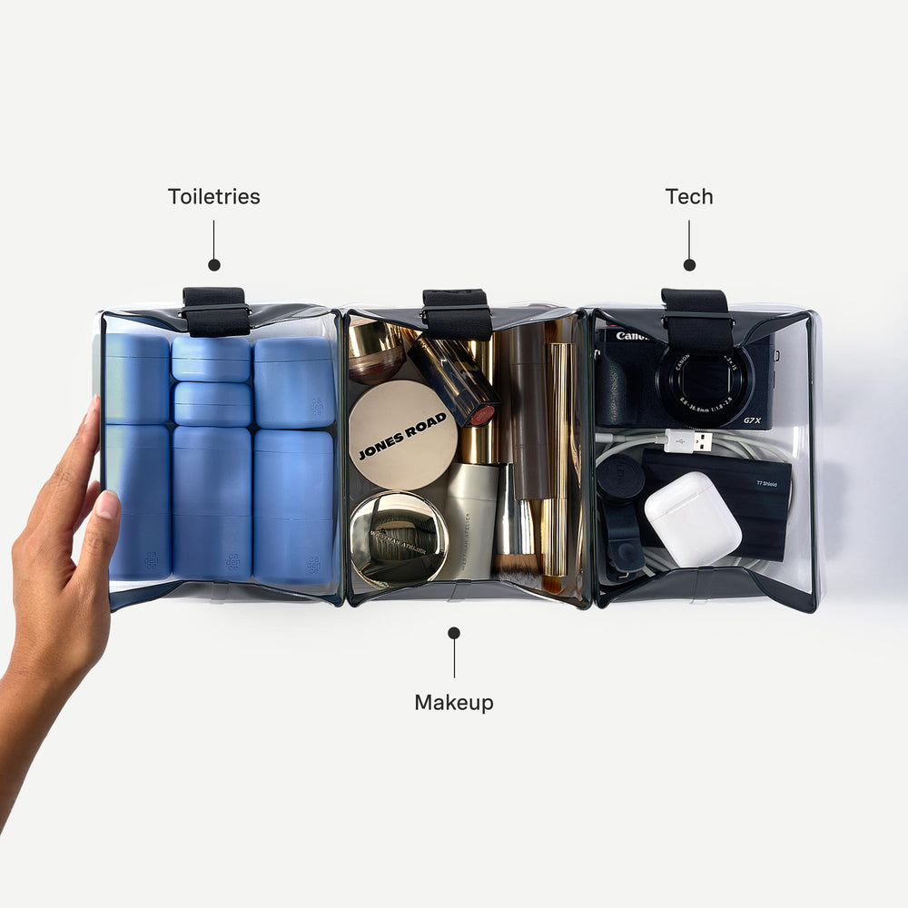Cadence Parcel 88-percent-transparent TPU makes contents visible for easy security checks.
