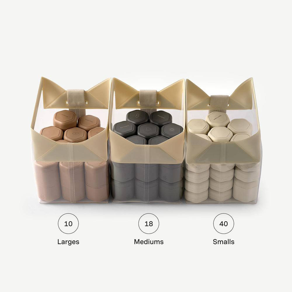 Cadence Parcel removable strap offers versatile carry options for travel setups.