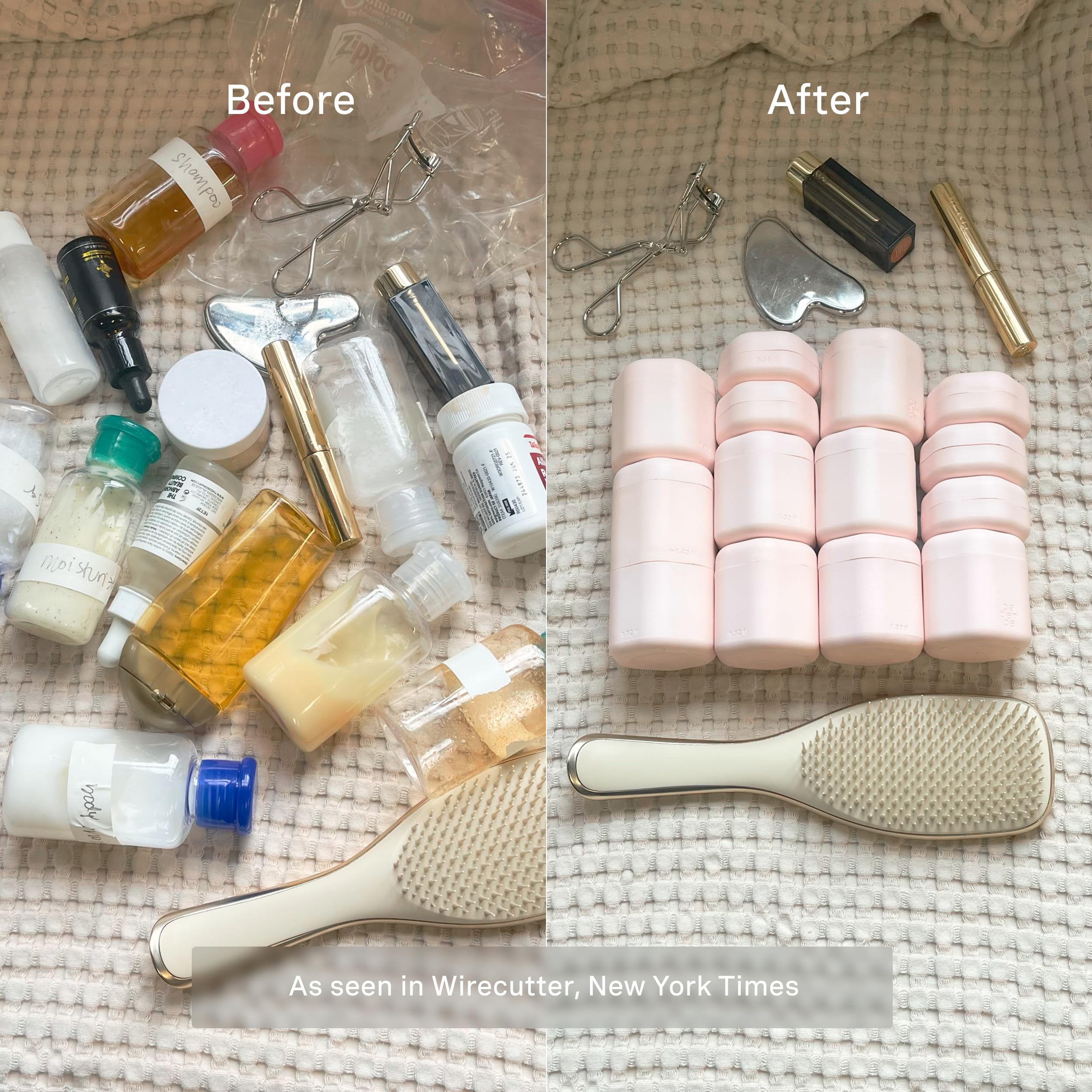 Cadence Petal labels and tiles for shampoo, conditioner, pills and more