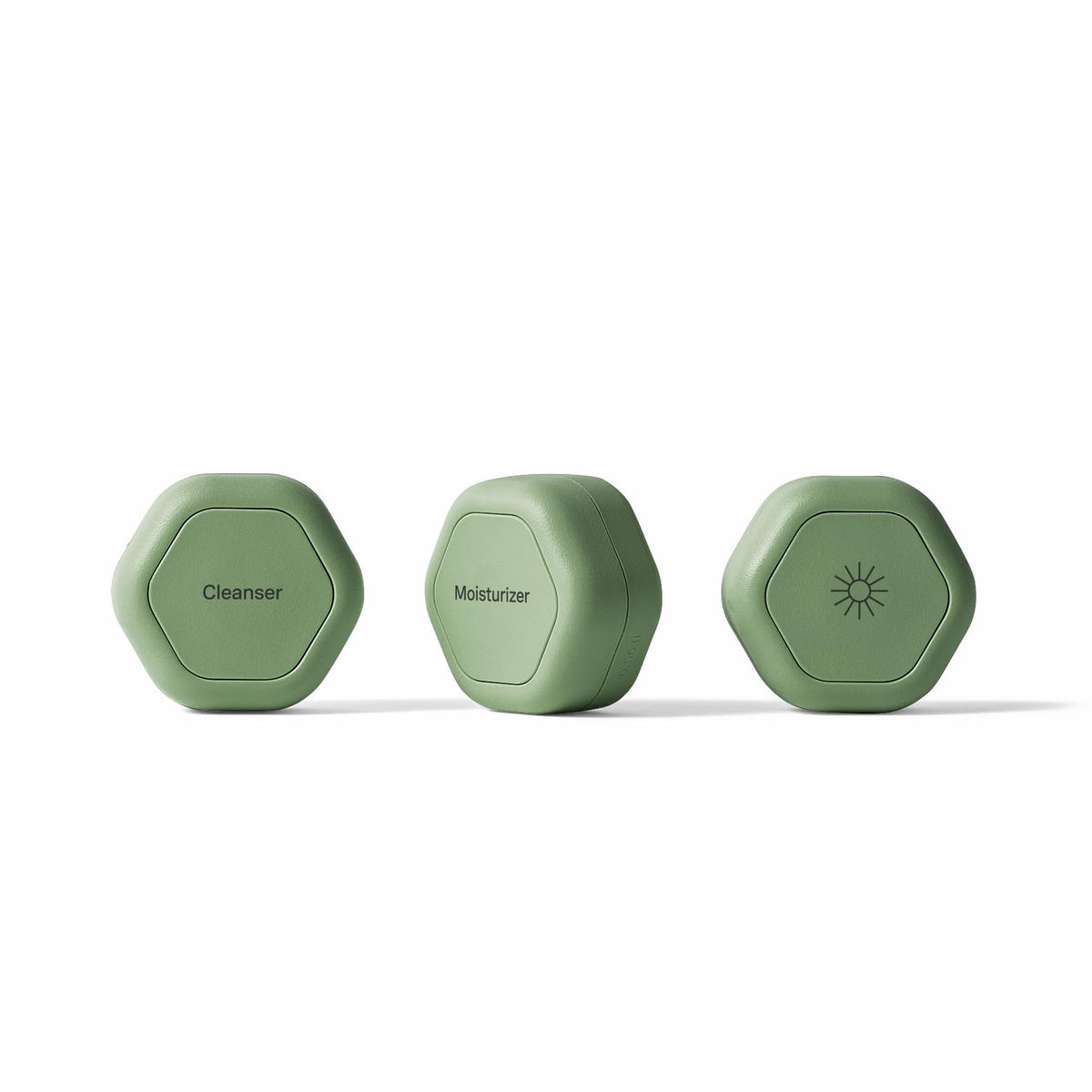 Cadence travel containers with magnetic lids for secure packing