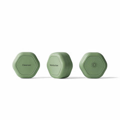 Cadence travel containers with magnetic lids for secure packing
