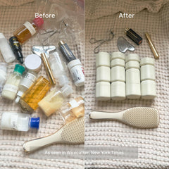 Cadence travel containers Sand extender added for extra 1.43oz on longer trips.
