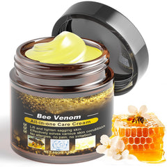 Caderno Inteligente Bee Venom Cream bottle for daily anti aging care.