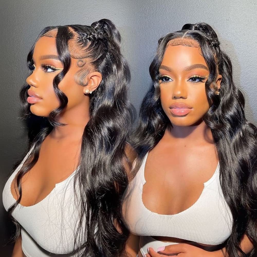 Caijuxing ear-to-ear lace frontal showing secure fit and longevity.
