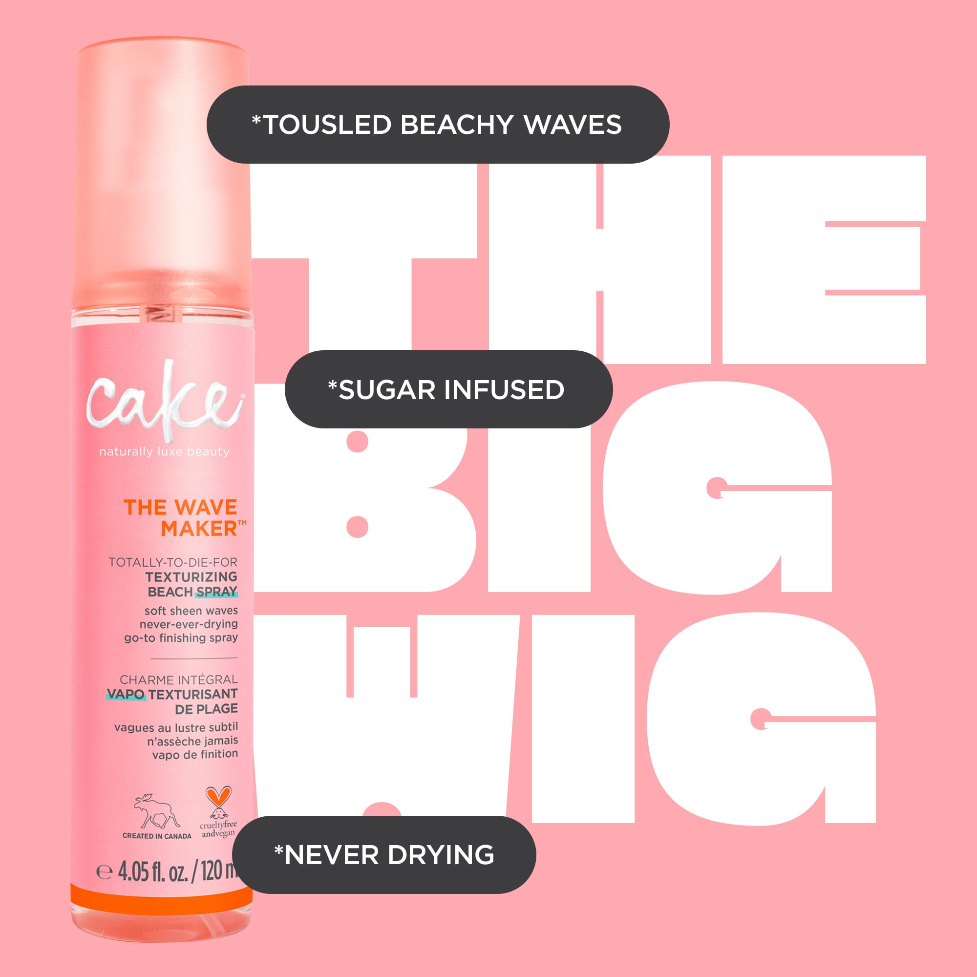 Cake Beauty Wave Maker lemon meringue scent adds fresh aroma