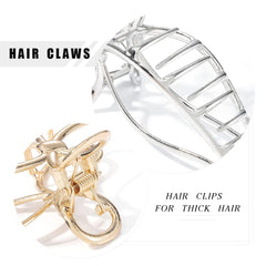CAKURE Bow Hair Claw Clip gold pack demonstrates value and gifting options.