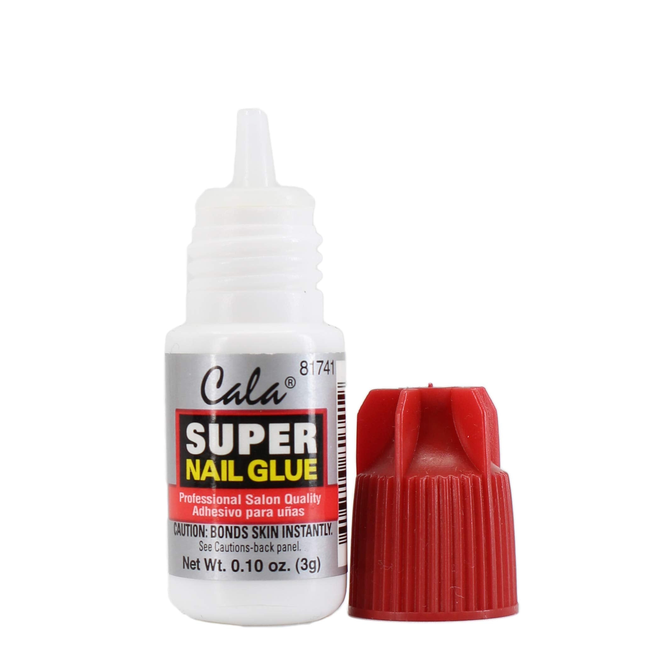 Cala Super Nail Glue being applied on a nail for precise, quick-set hold