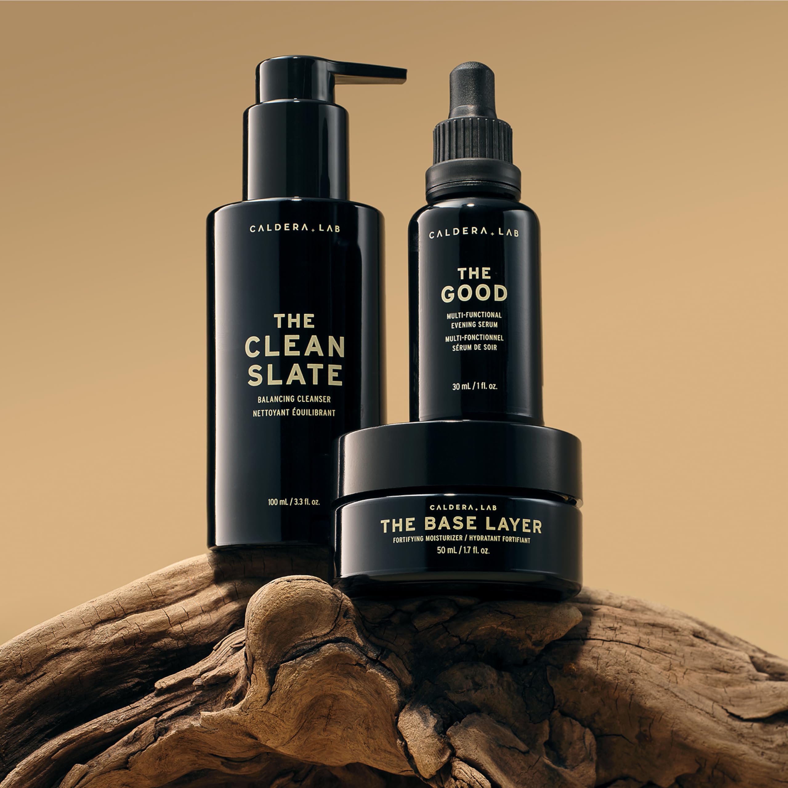 Caldera + Lab Regimen Rich closeup texture showing smooth skin feel