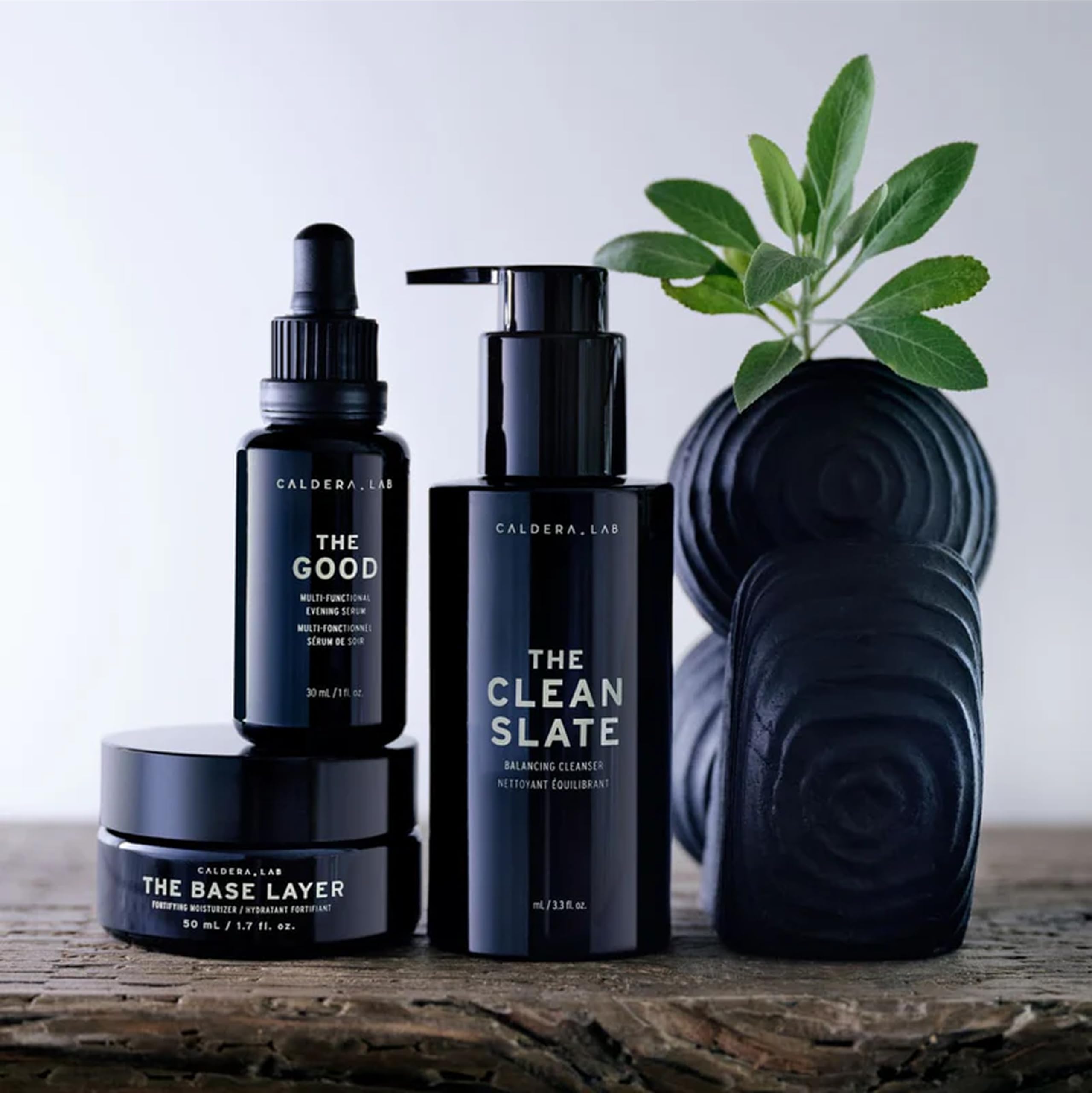 Caldera + Lab Regimen Rich vegan cruelty-free badge on packaging