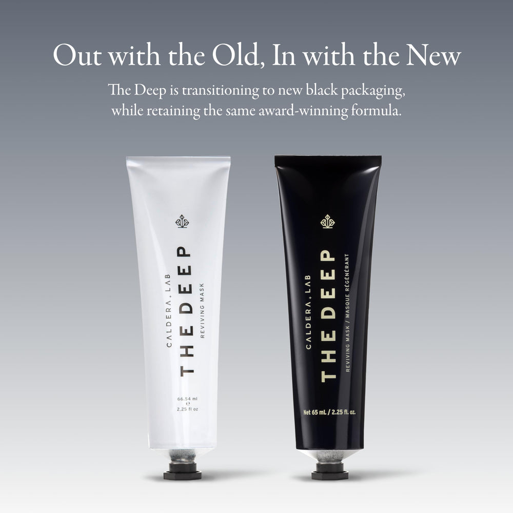Caldera + Lab The Deep application step demonstrated for weekly detox mask.