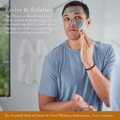 Caldera + Lab The Deep purifying action on pores during weekly detox.
