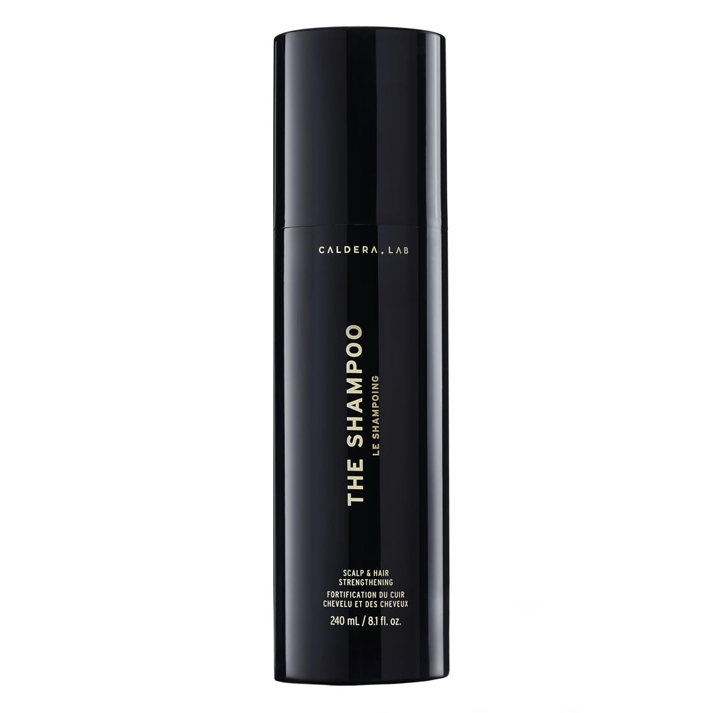 Caldera + Lab The Shampoo bottle — clean design for daily scalp cleansing.