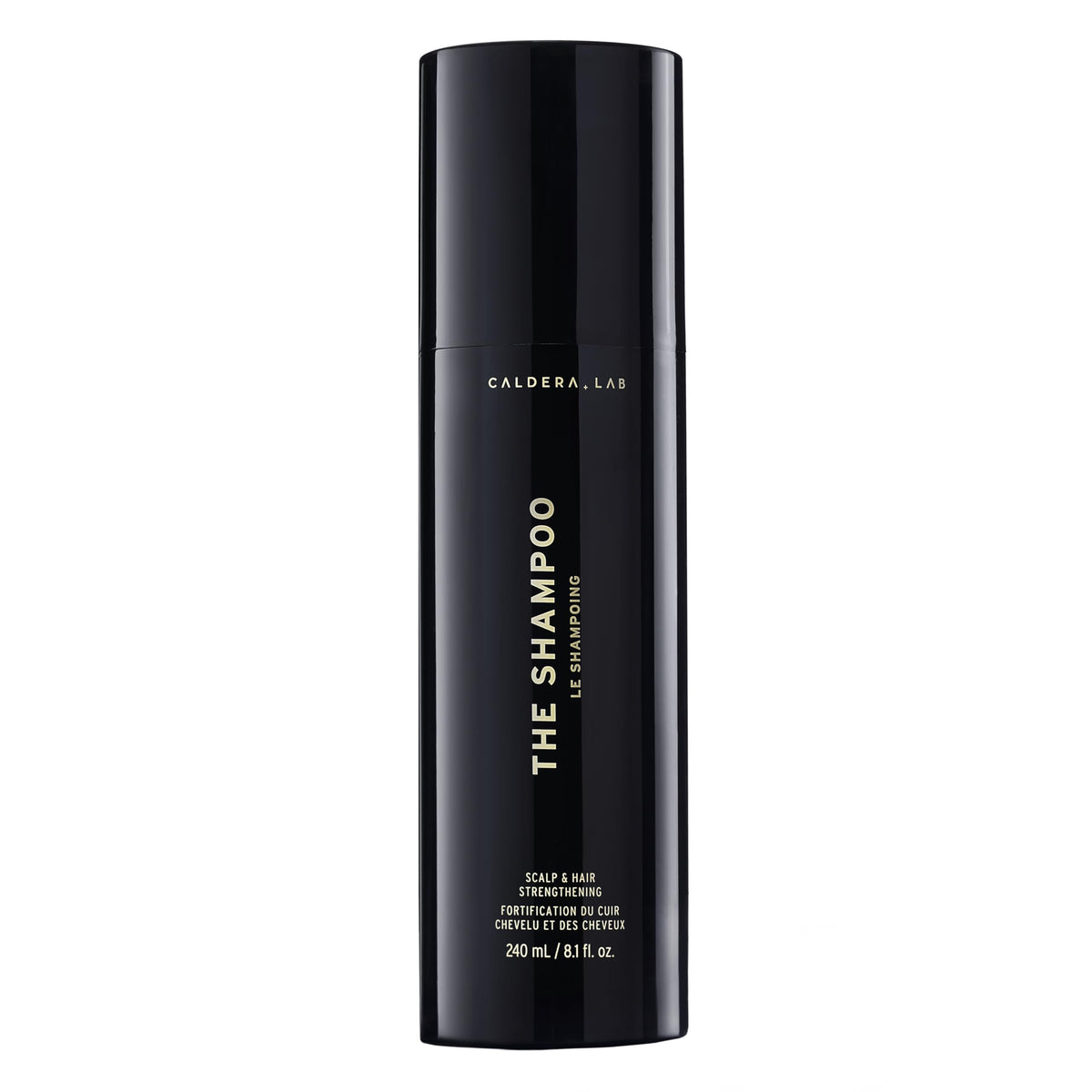 Caldera + Lab The Shampoo bottle — clean design for daily scalp cleansing.