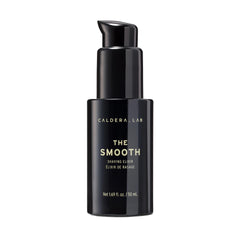 Caldera + Lab The Smooth bottle with pump for a gentle, close shave.