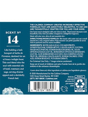 Caldrea Basil Blue Sage hand wash pump highlights luxurious cleansing with nourishing oils and aroma
