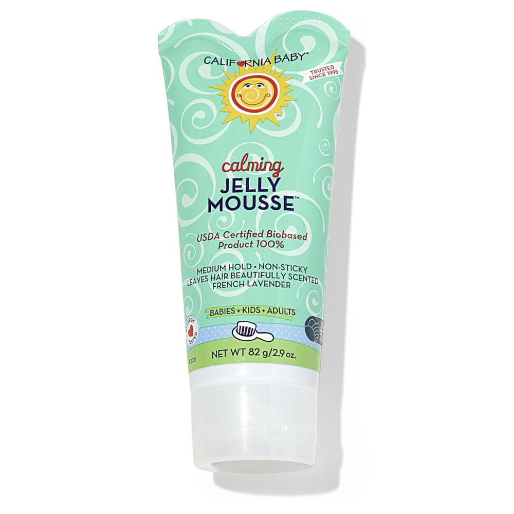 California Baby Calming Hair Gel bottle for kids for easy everyday styling.