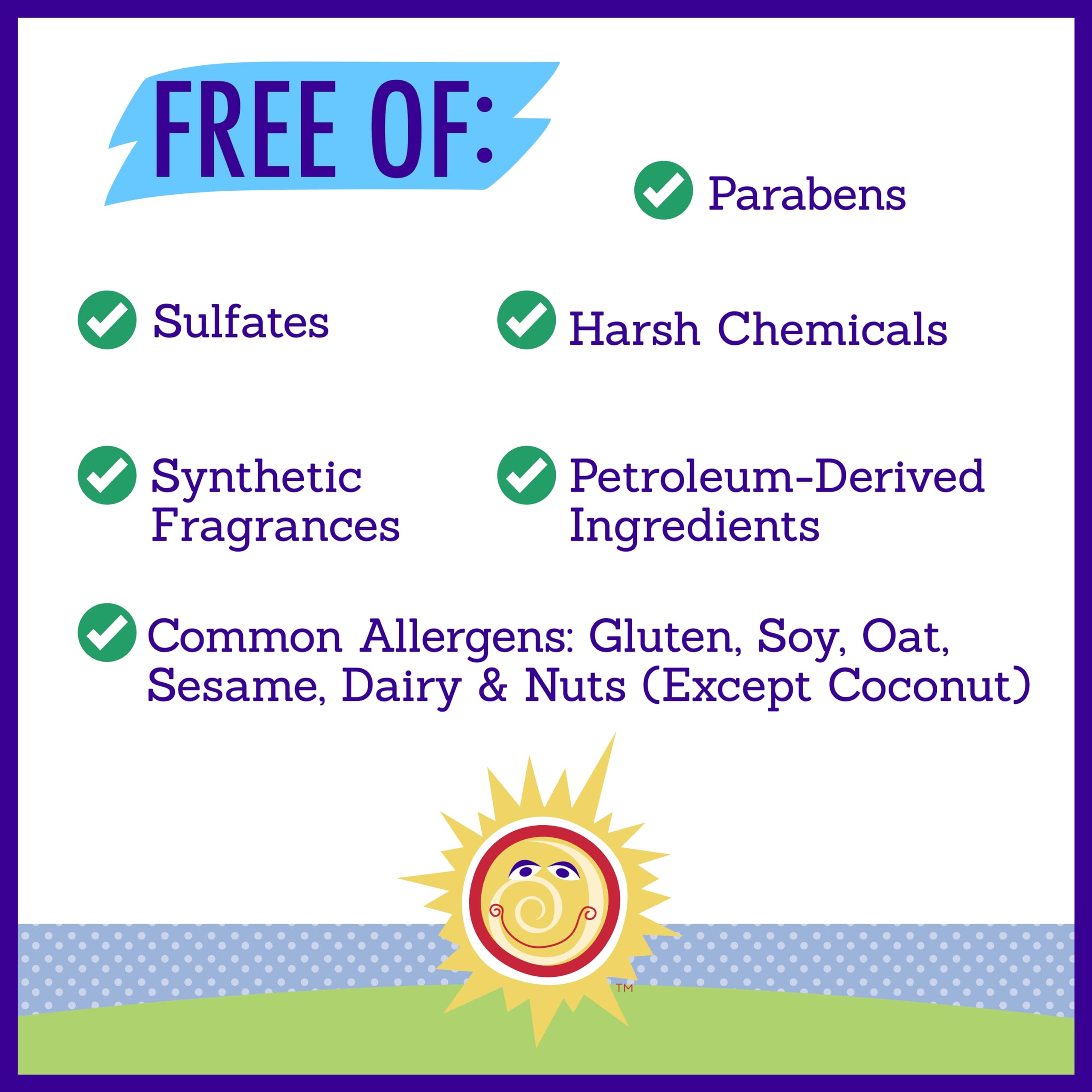 California Baby packaging – eco-friendly, hypoallergenic care.