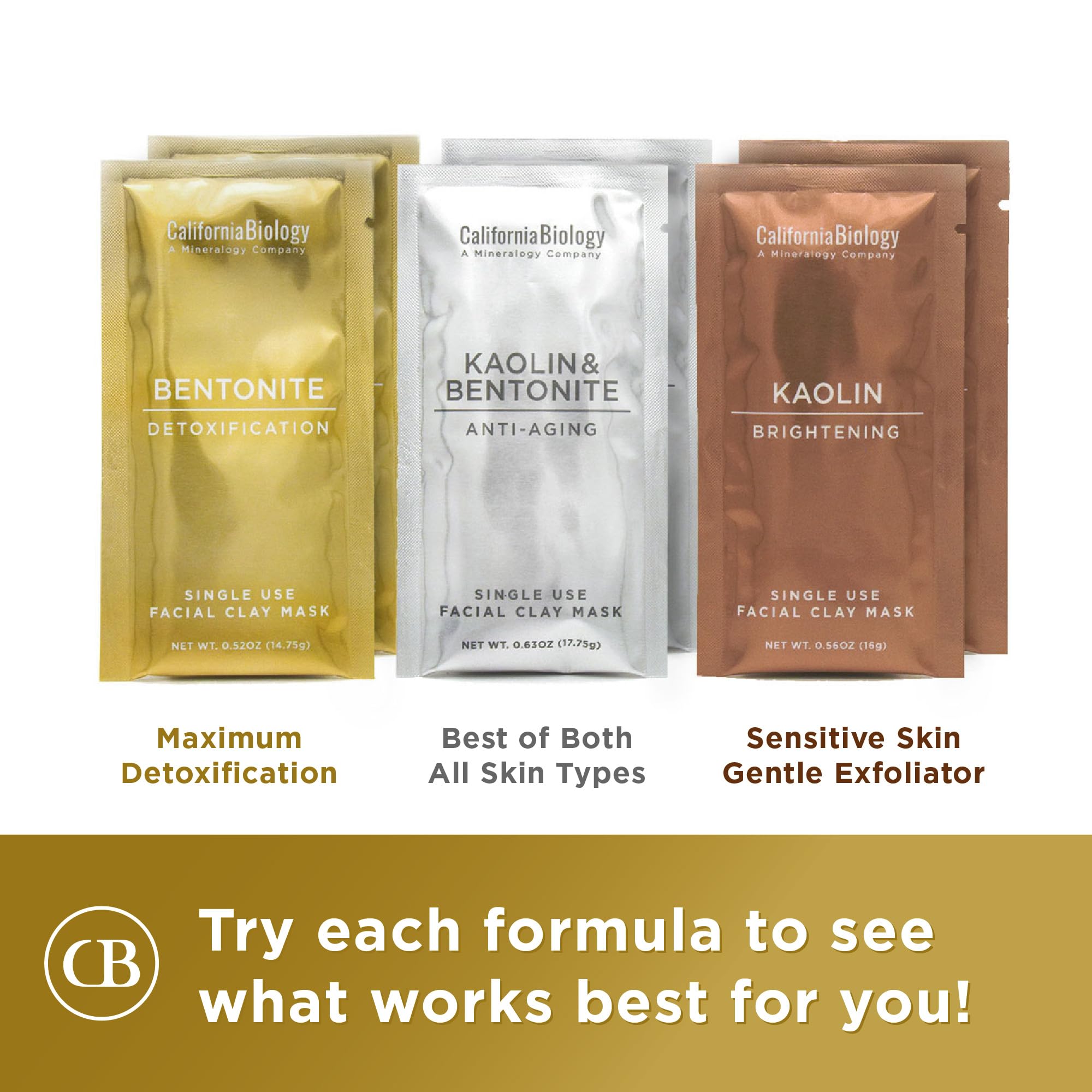 California Biology calcium bentonite clay closeup for deep detox routines