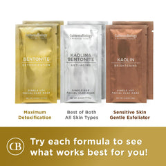 California Biology calcium bentonite clay closeup for deep detox routines