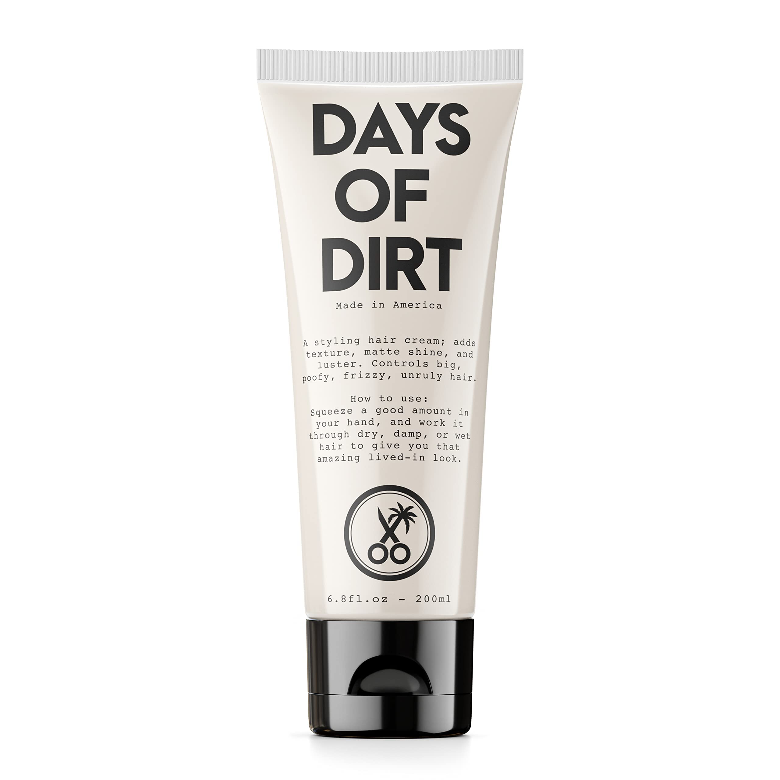 California Born Days of Dirt bottle pour demonstrates quick, lightweight texture and natural shine.