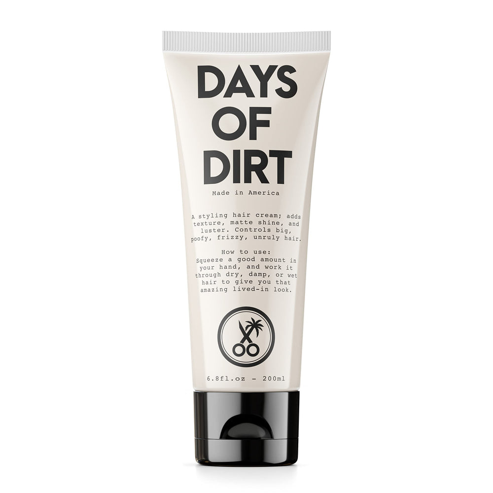 California Born Days of Dirt bottle pour demonstrates quick, lightweight texture and natural shine.