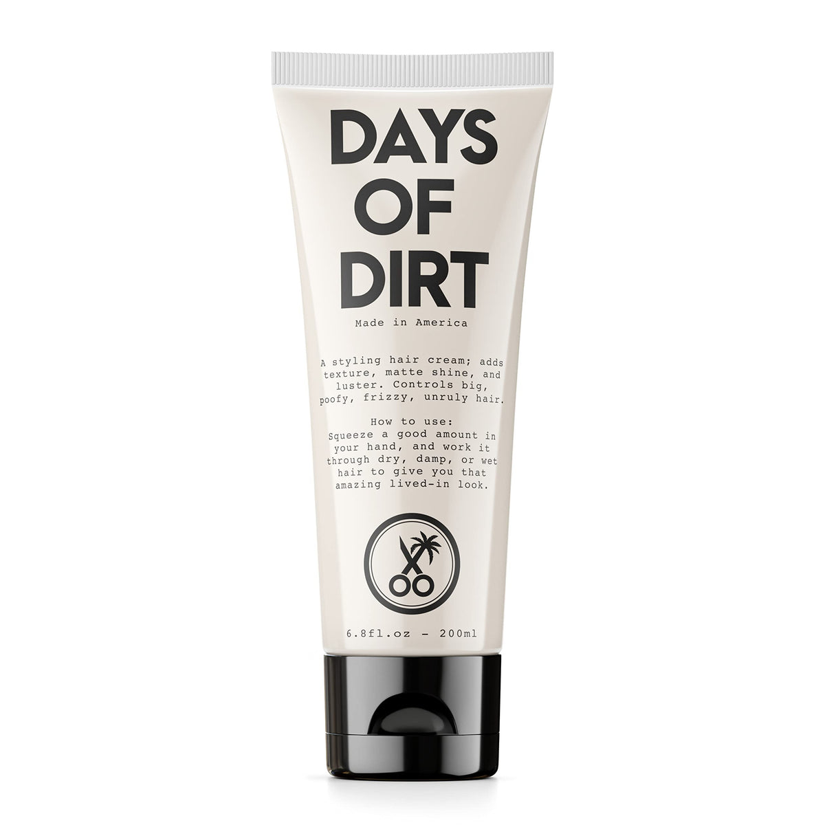 California Born Days of Dirt bottle pour demonstrates quick, lightweight texture and natural shine.