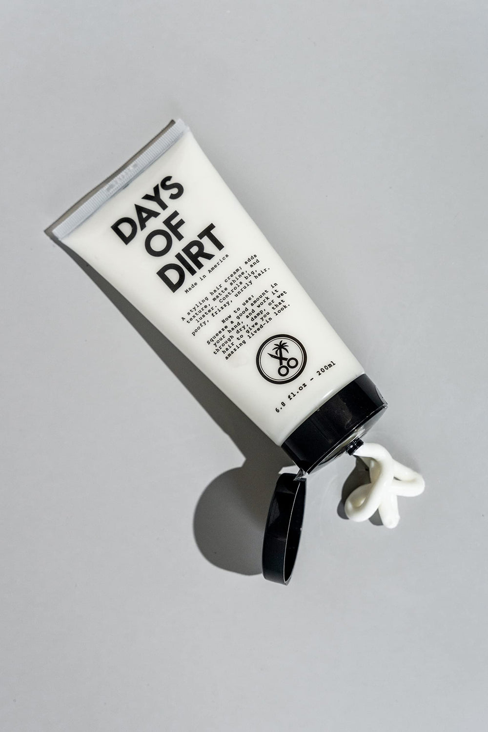 California Born Days of Dirt shine finish on finished style emphasizes soft, non-greasy glow.