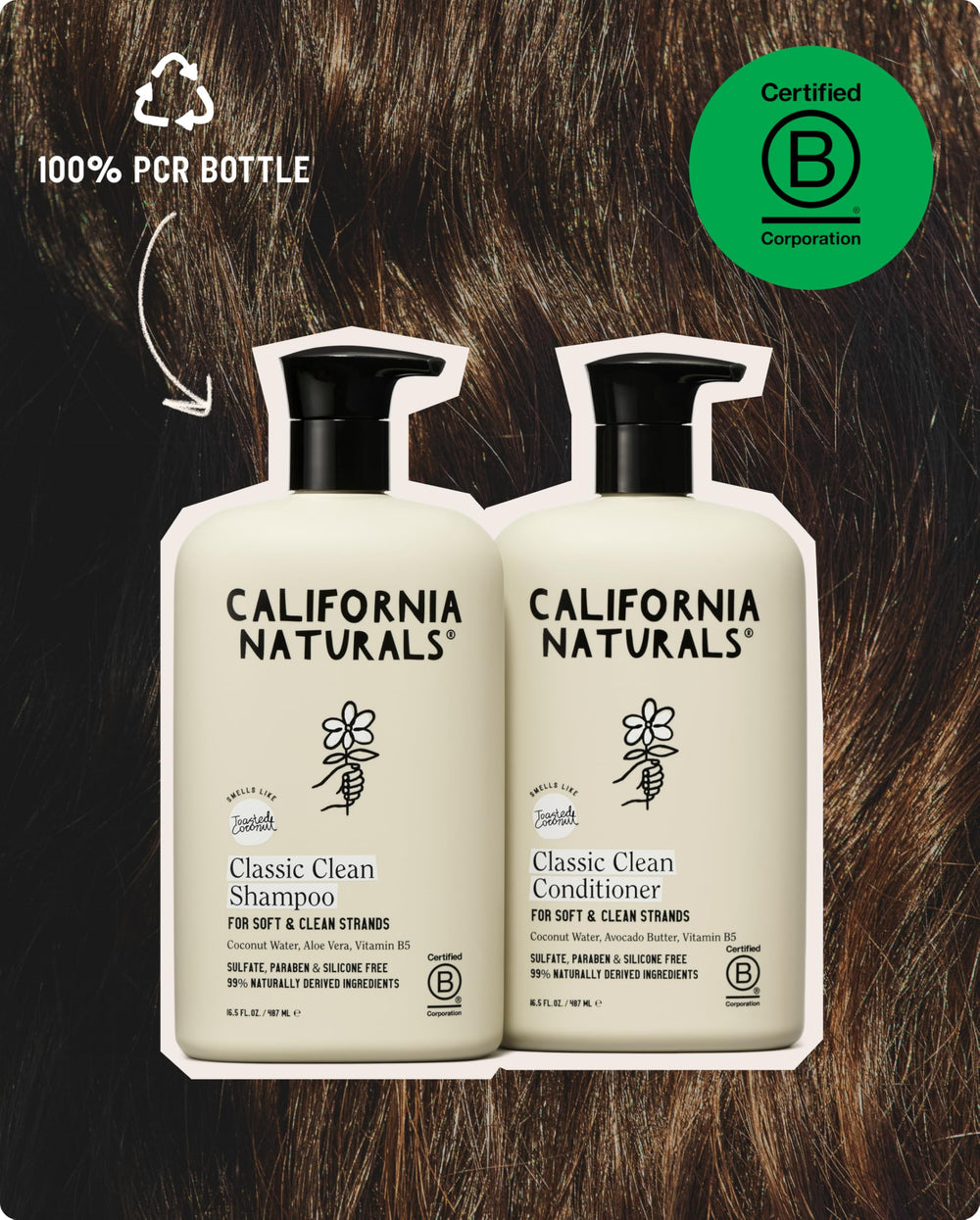 California Naturals Leaping Bunny certification badge indicating cruelty-free ethics