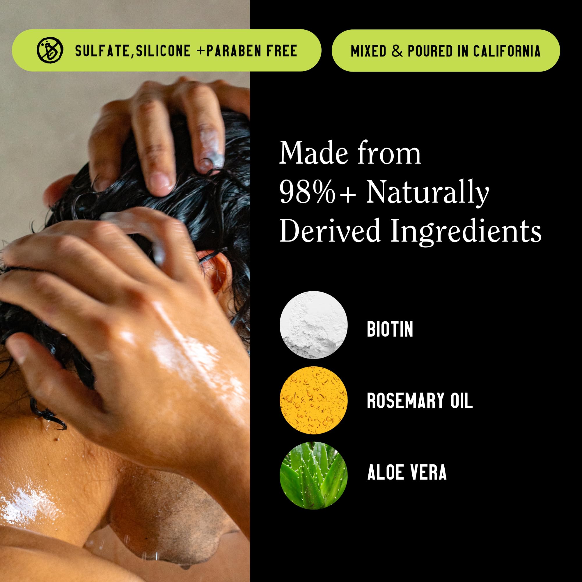 California Naturals Mens Re:GRO duo packaging on shelf, vegan cruelty-free claim