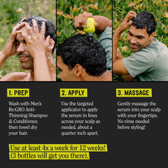California Naturals Re:GRO drop-application shows easy, non-sticky use for convenient scalp care