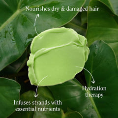 California Naturals Super Moisture Conditioner dispense pump demonstrates easy, mess-free application